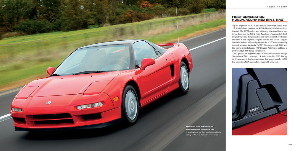 Acura NSX JDM Car for Collectors from A Quiet Greatness Book Set on JDM Cars from Japan