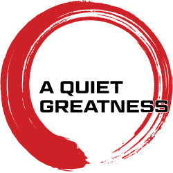 A Quiet Greatness JDM Collector's Book Logo