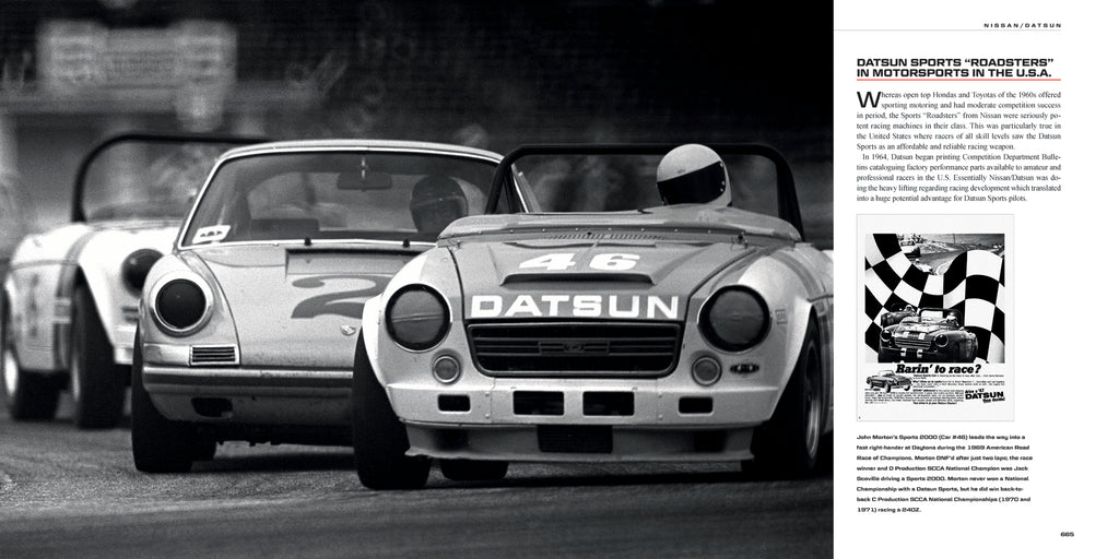 Datsun 46 in Classic Motorsports - JDM Car Guide for Collectors - A Quiet Greatness Book Set on JDM Cars for 2022